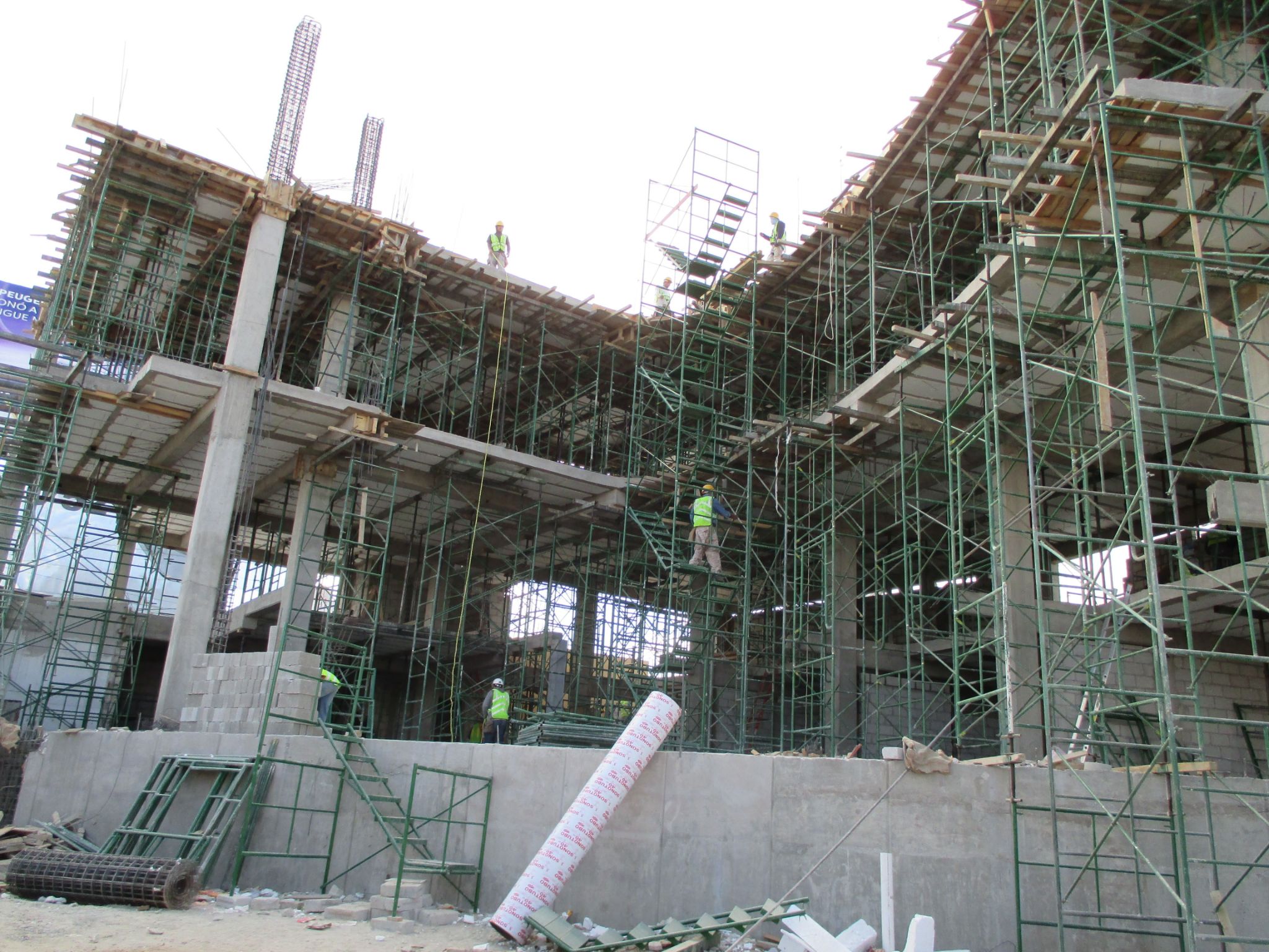 Proyecto de andamios en Puebla 1