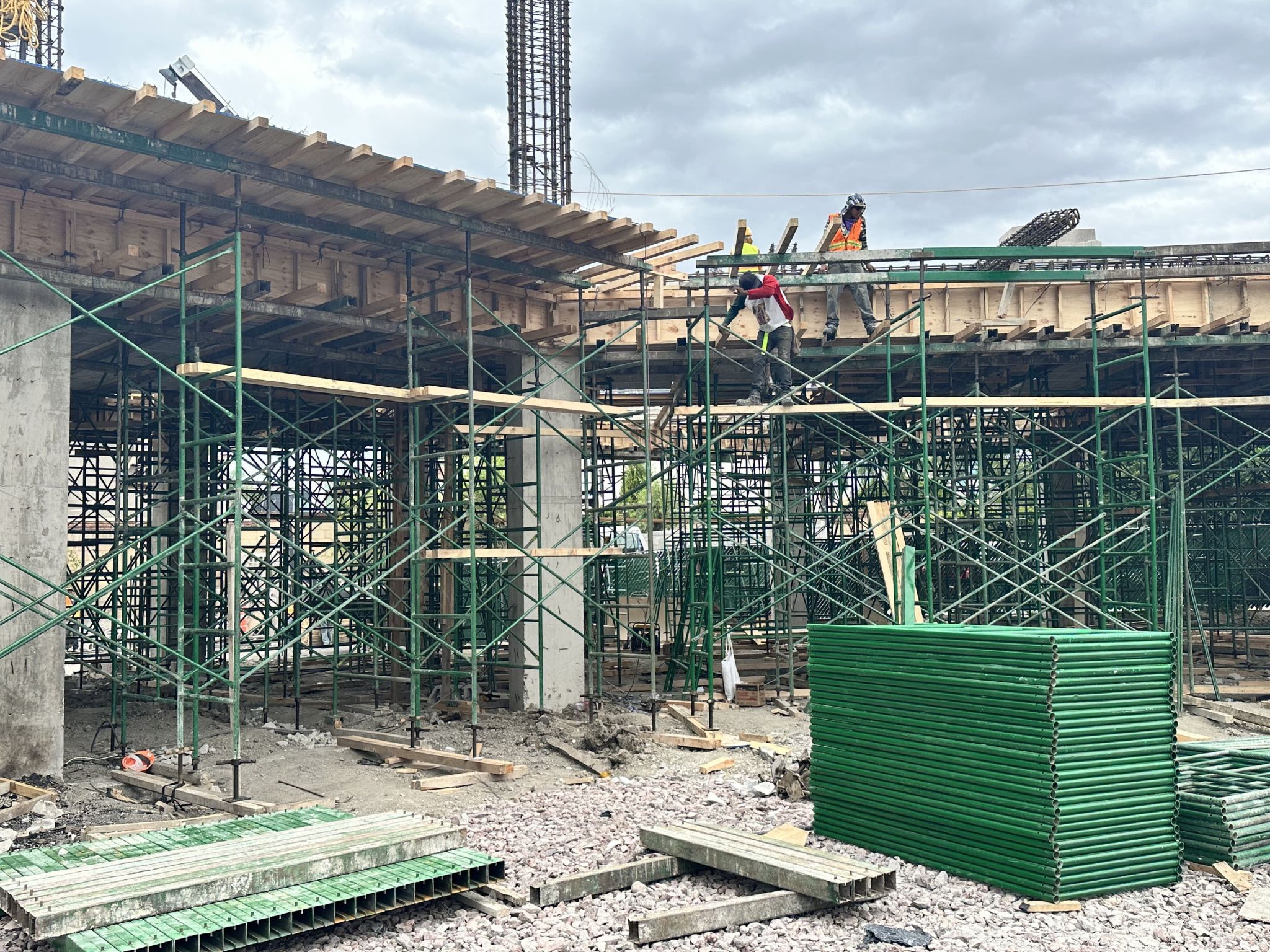 Asesoría en andamios para obra en Puebla