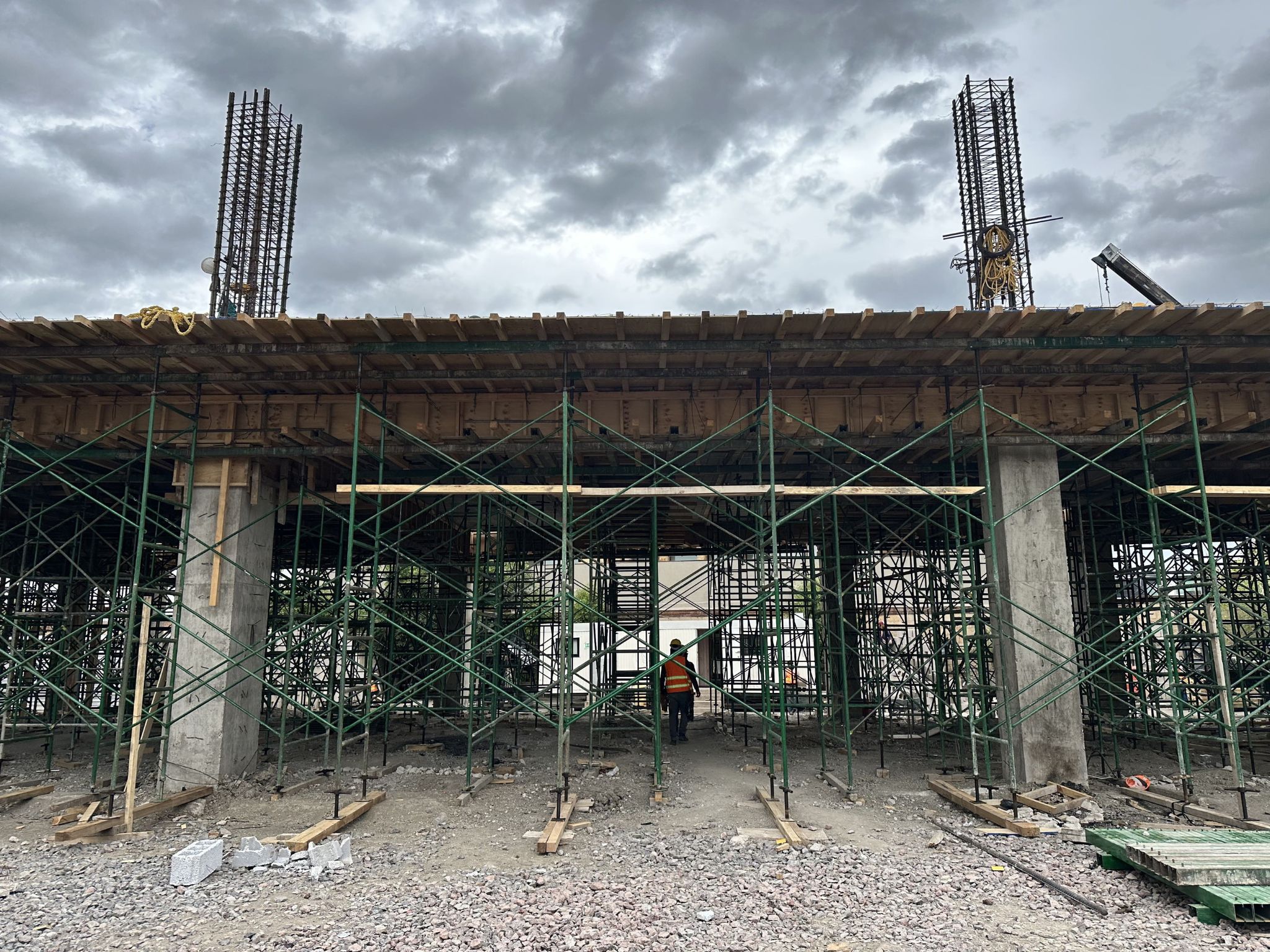 Andamios para mantenimiento industrial en Puebla